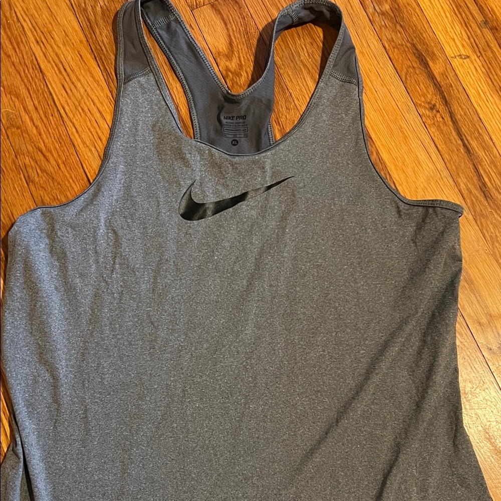 Nike Charcoal Racerback Tank